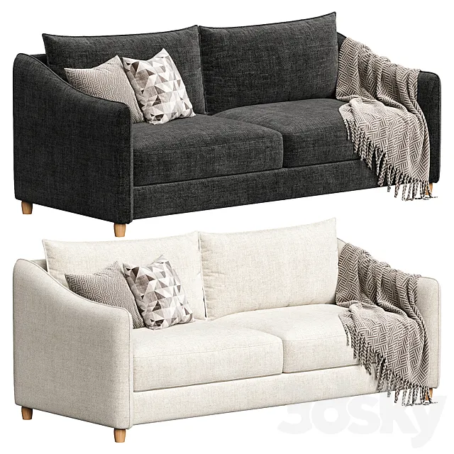 Диваны Прямые Ethos 3ds Max