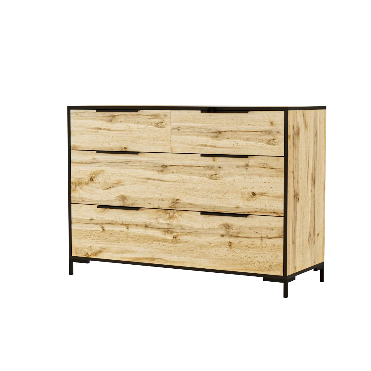 Комфорт Мебель – Chest of drawer 4SH.1190 Loft 3ds Max