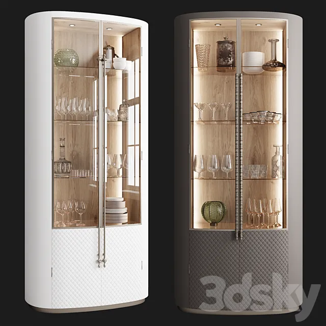 Сupboard with dishes My Design №9 3ds Max