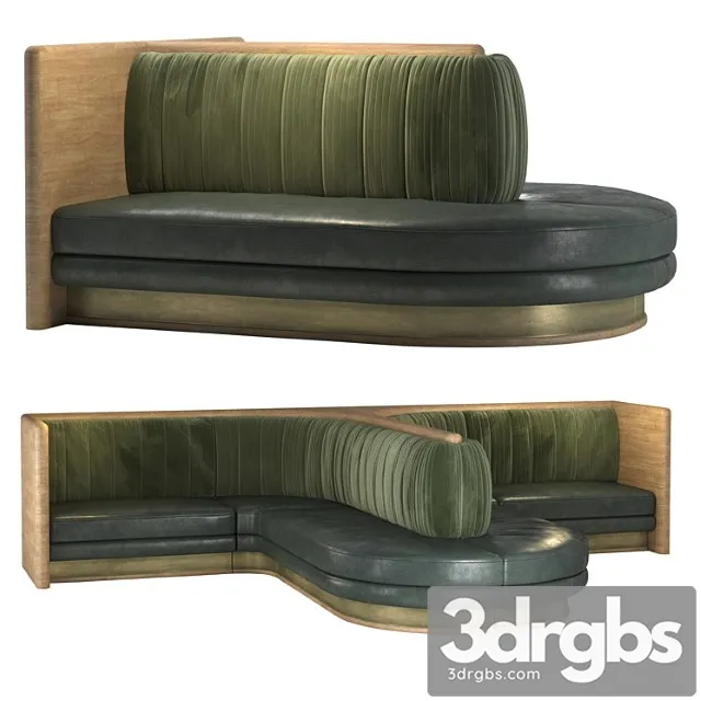 D8-sofa for restaurant 2 3dsmax Download