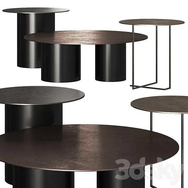 Da a I-Tube Coffee Tables 3DSMax File