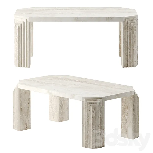 Dabney Coffee Table by Soho Home 3ds Max