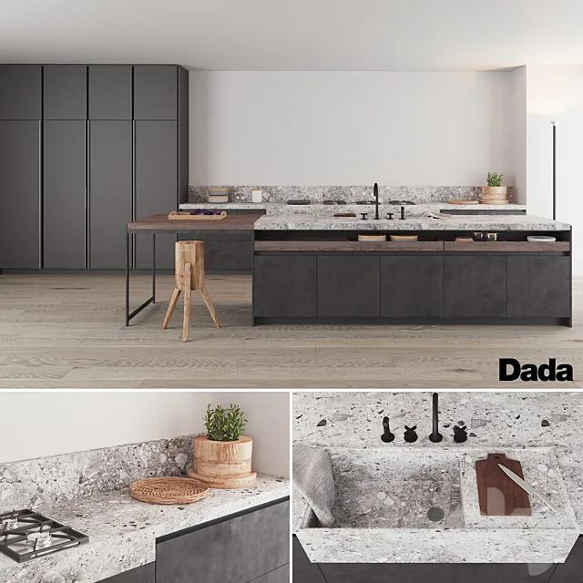 Dada Kitchen by Vincent Van Duysen 3ds Max