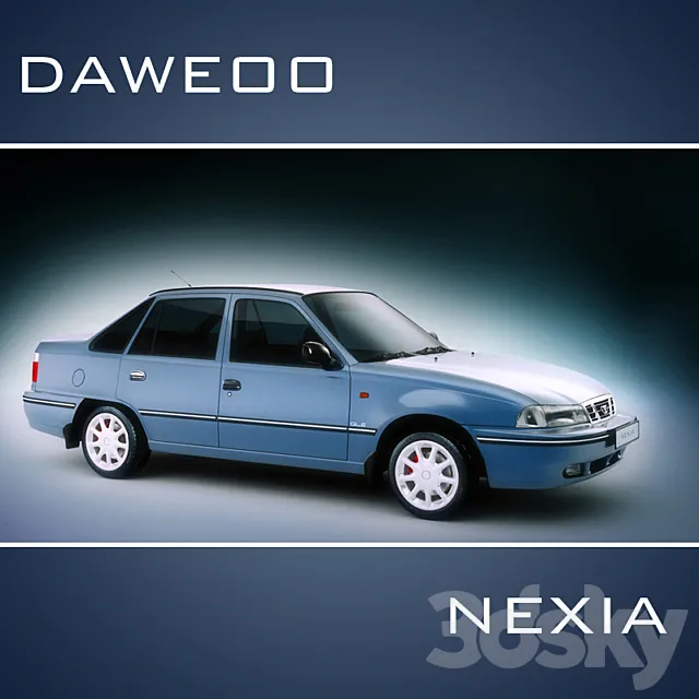 Daewoo Nexia 3ds Max