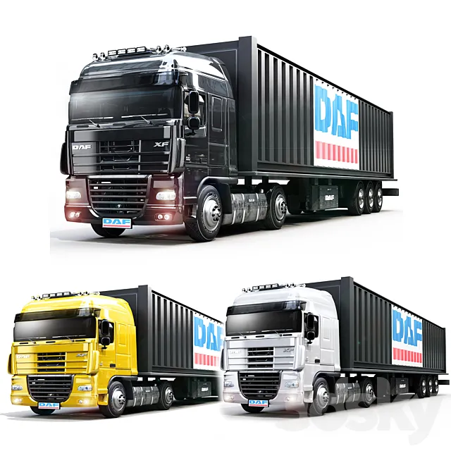 Daf xf 3ds Max