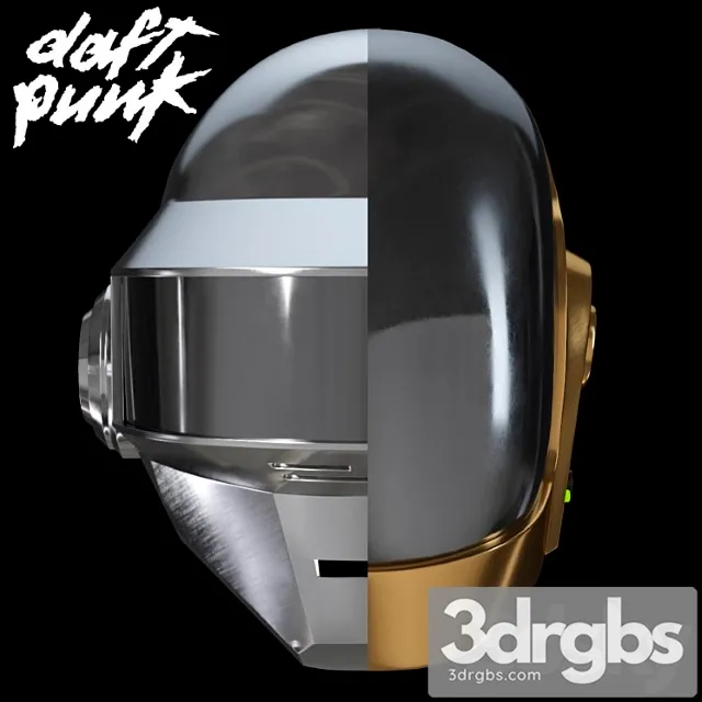 Daft punk helmets 3dsmax Download