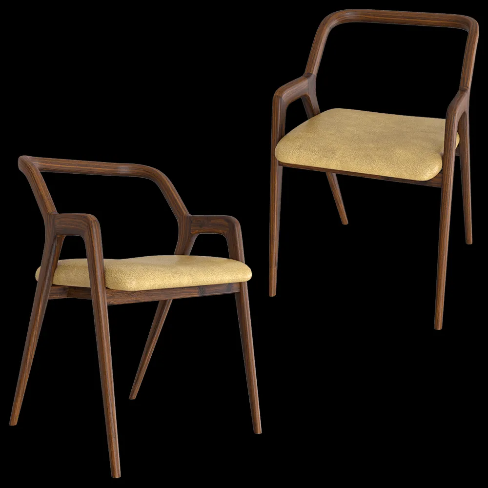 Dale Italia  – Chair In breve C-142 3ds Max