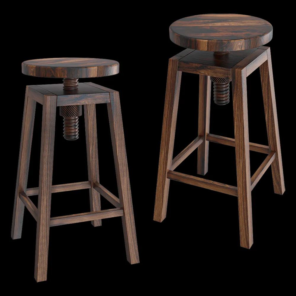 Dale Italia  – Stool Invito C-140 C-141 3ds Max