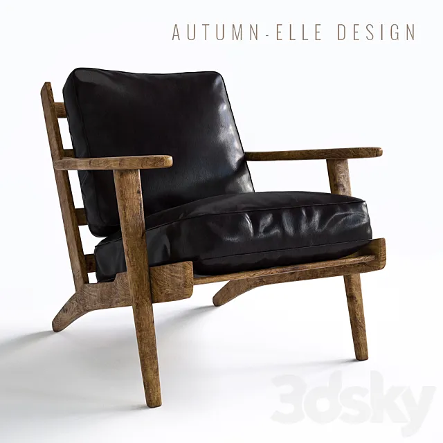 Dale Lounge Chair 3ds Max