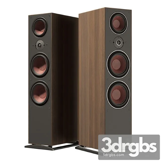 Dali oberon 9 dark walnut speakers