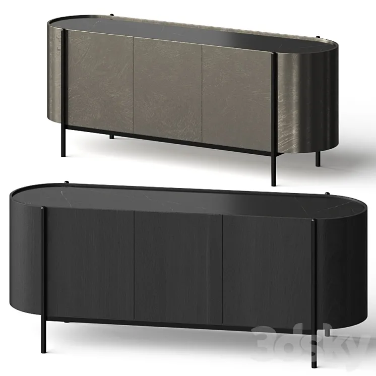 Dall’Agnese Supernova Sideboard Table 3DS Max
