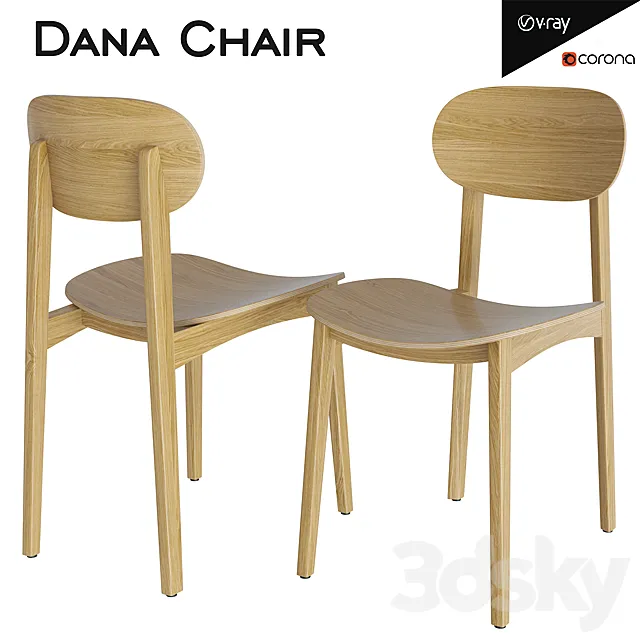 Dana Chair 3DS Max Model