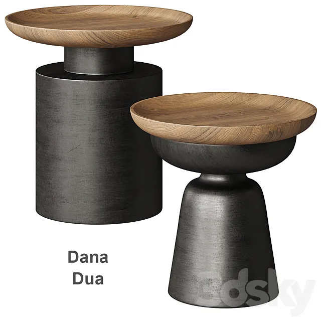 DANA DUA coffee table from WOOOD 3DSMax File