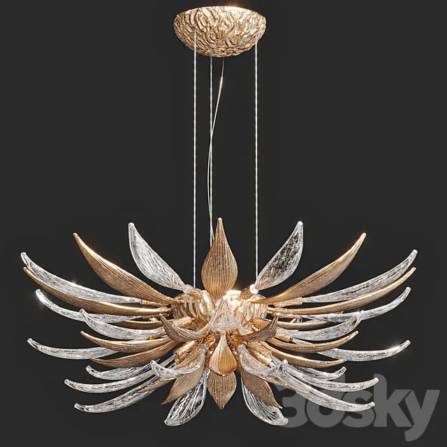 Dandelion Hope Medium Pendant Lamp 3ds Max