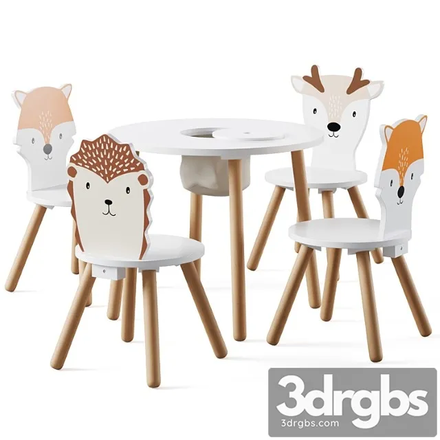 Dandelion Toddler Table Animal Toddler Chair by Great Little 3dsmax Download