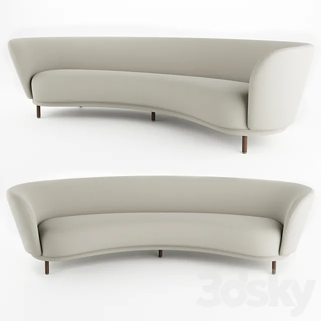 Dandy 4 Seater Sofa – Massproductions 3DS Max Model