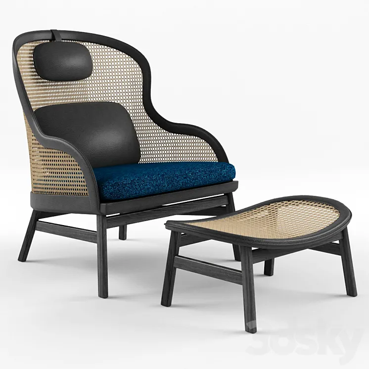 Dandy Armchair by Pierre Sindre 3DS Max