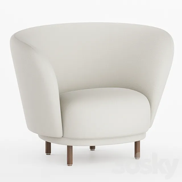 Dandy Armchair Massproductions 3ds Max