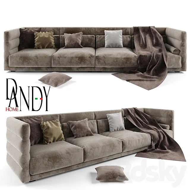 Dandy home Wafer sofa 3DSMax File