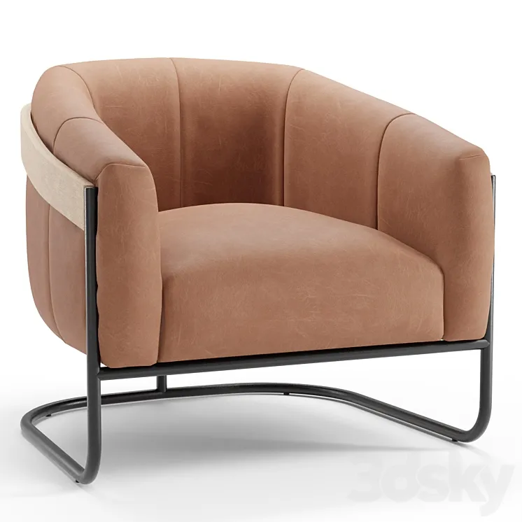 Dansby Lounge Chair 3DS Max