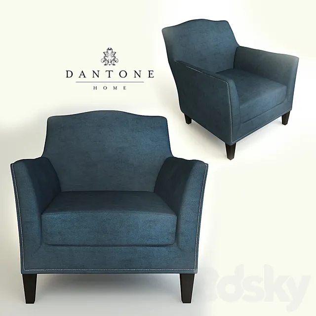 Dantone Armchair Canterbury 3ds Max