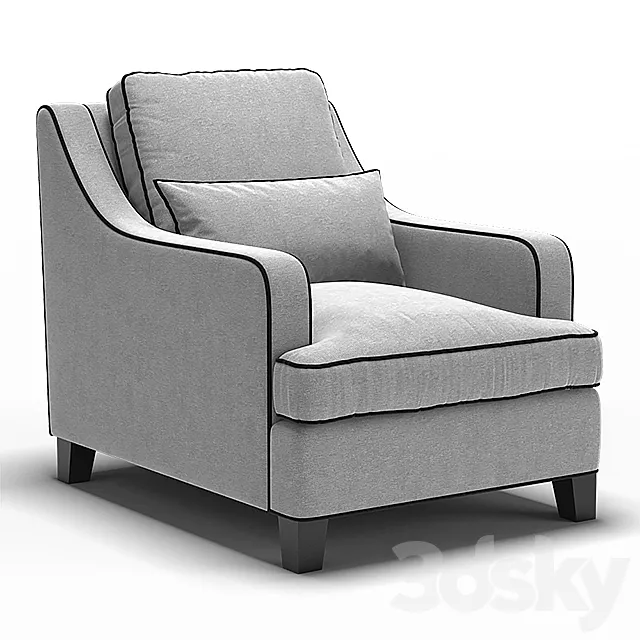 Dantone | Armchair “Lymington” 3ds Max