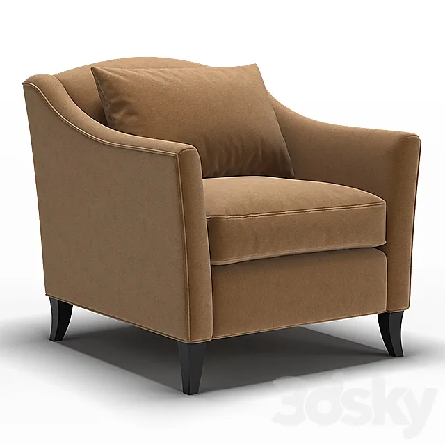 Dantone | Armchair “Swansea” 3ds Max