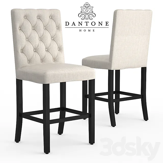 Dantone | Bar stool “Bordeaux-2” 3ds Max