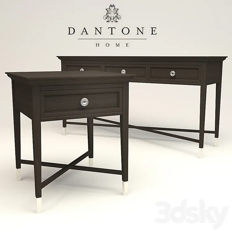 Dantone console and side table 3DS Max