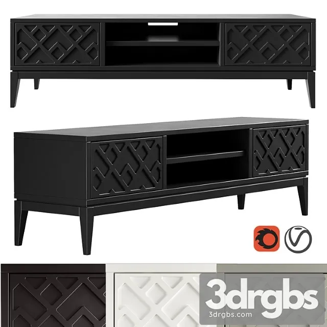 Dantone home 2-drawer austin tv stand