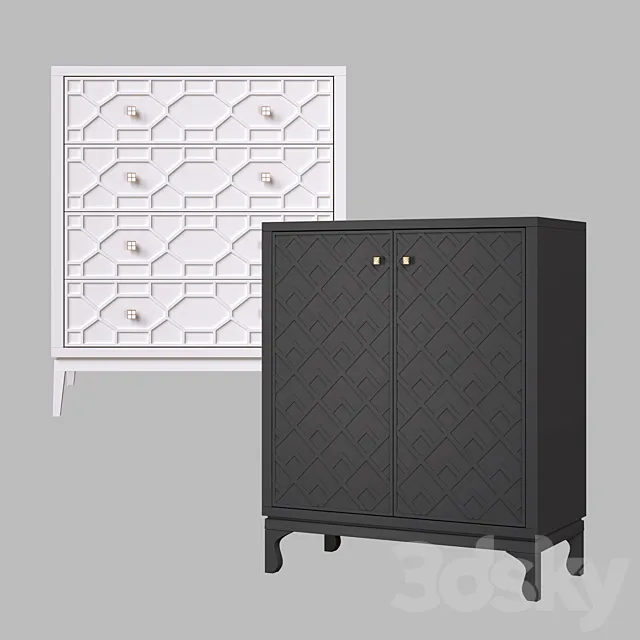 Dantone Home Austin Chest 3ds Max