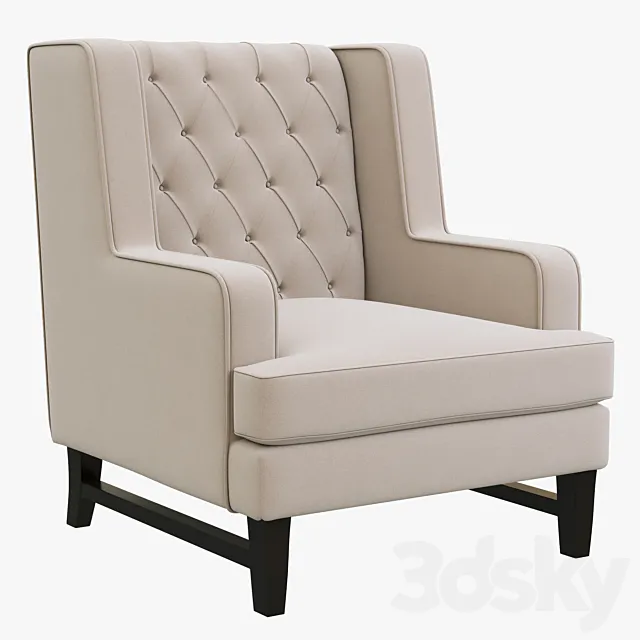 Dantone Home Baltimore armchair 3DS Max Model