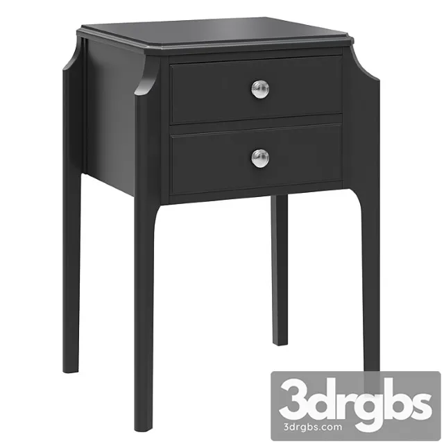 Dantone home bedside table le vizage with 2 drawers 2 3dsmax Download