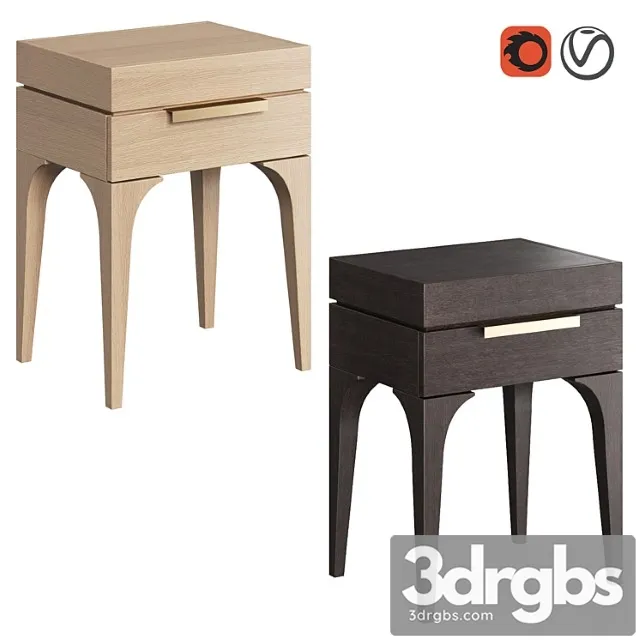 Dantone home bridge bedside table