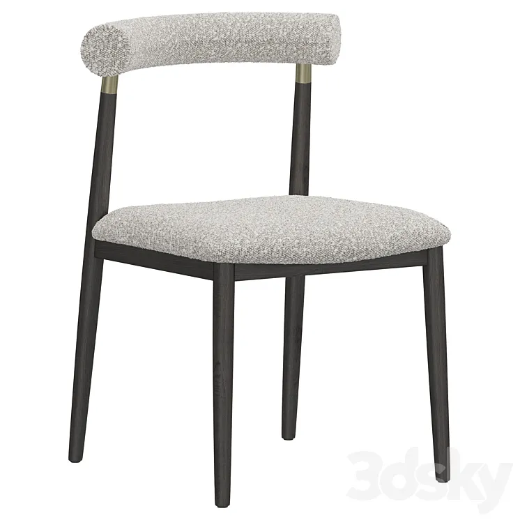 Dantone Home Chair Naomi boucle 3DS Max Model