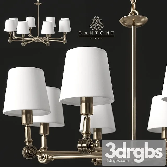 Dantone home   chandelier kingston with 8 light bulbs 3dsmax Download
