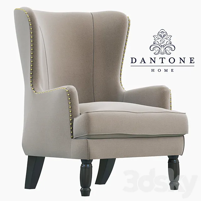 Dantone Home Chantilly Armchair 3DS Max Model