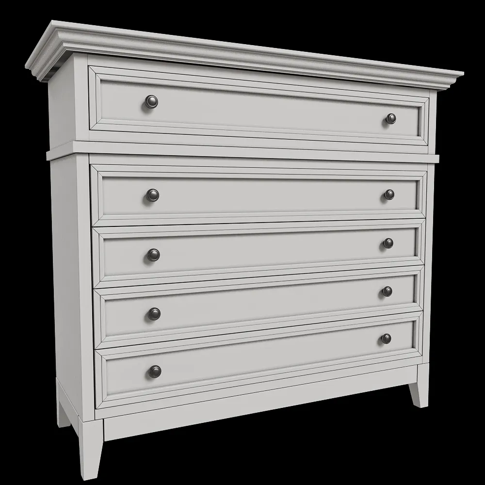Dantone Home – Chest of drawers On legs 3ds Max