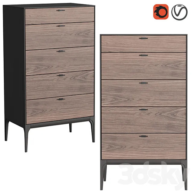 Dantone Home Chest of drawers Verona 3ds Max