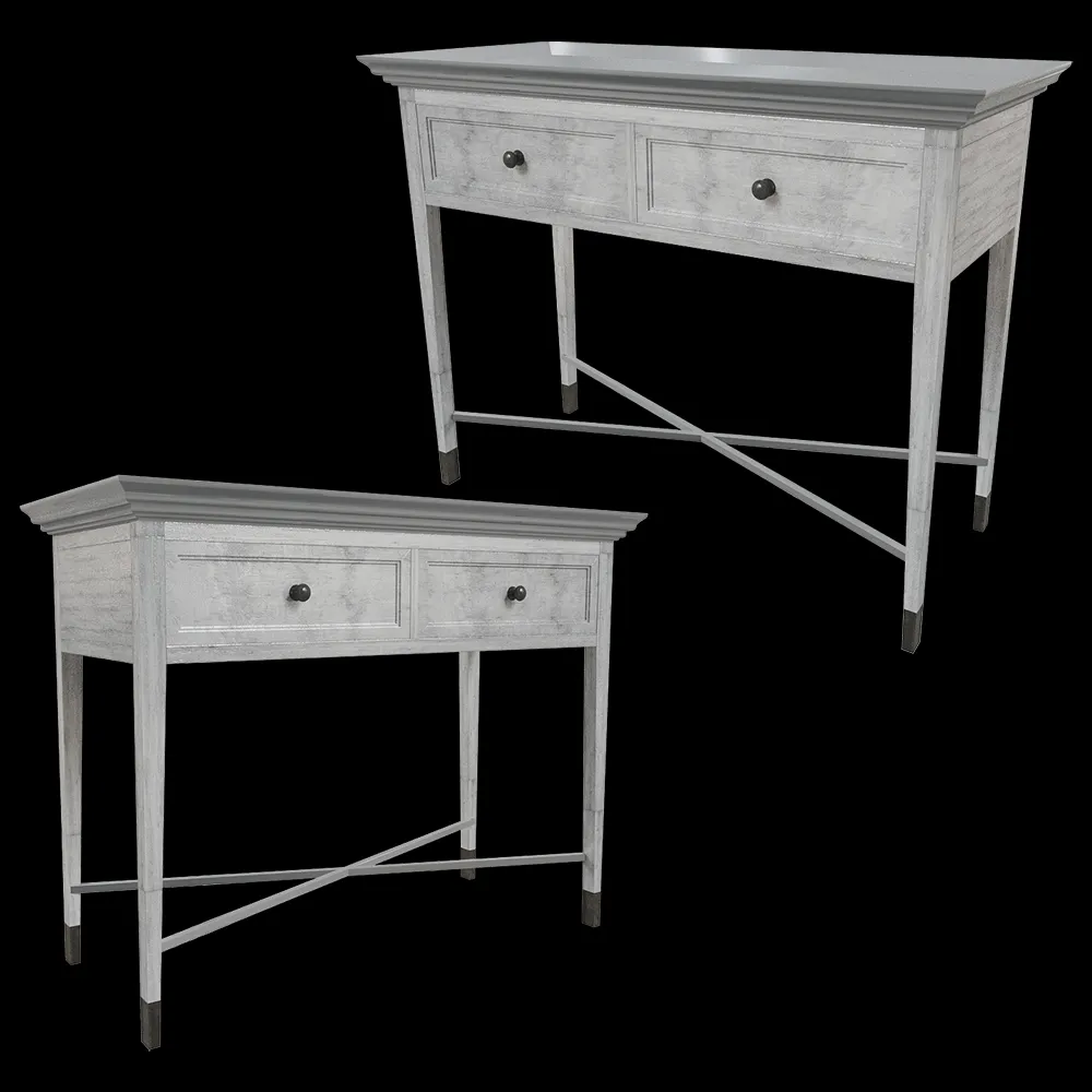 Dantone Home – Console Stafford with 2 drawer 3ds Max