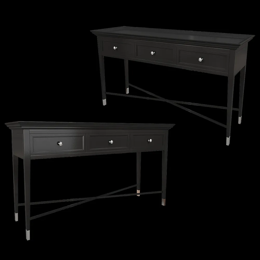 Dantone Home – Console Stafford with 3 drawer 3ds Max