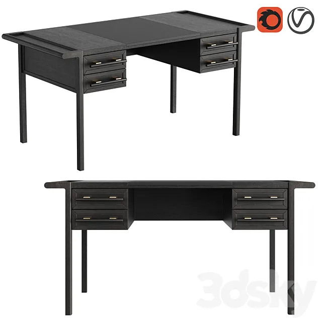 Dantone Home Contempo Desk 3DSMax File