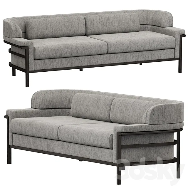 Dantone Home Contempo Three-seater sofa 3ds Max