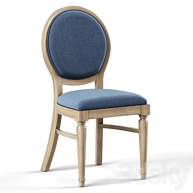 Dantone Home Coventry Chair with Round Back 3ds Max