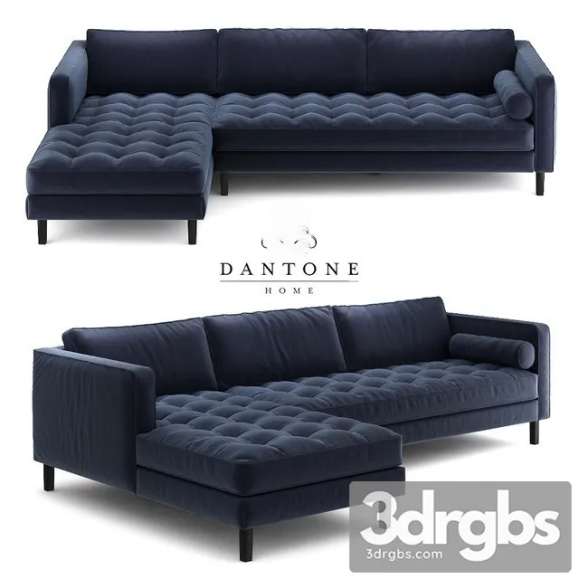 Dantone Home Denver Sofa 3dsmax Download