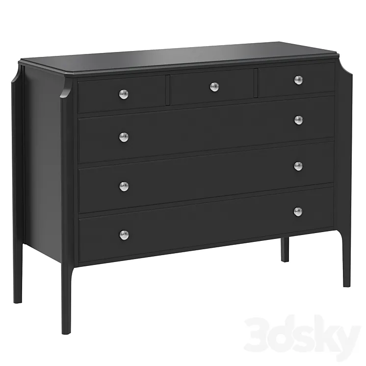 Dantone Home Dresser Le Vizage with 6 drawers 3DS Max
