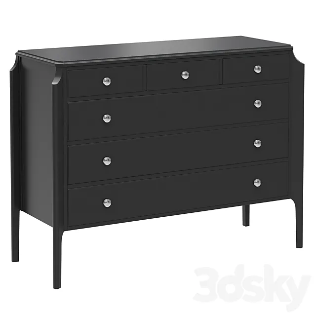 Dantone Home Dresser Le Vizage with 6 drawers 3DSMax File