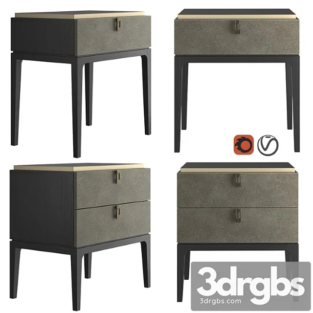 Dantone home glamor bedside table