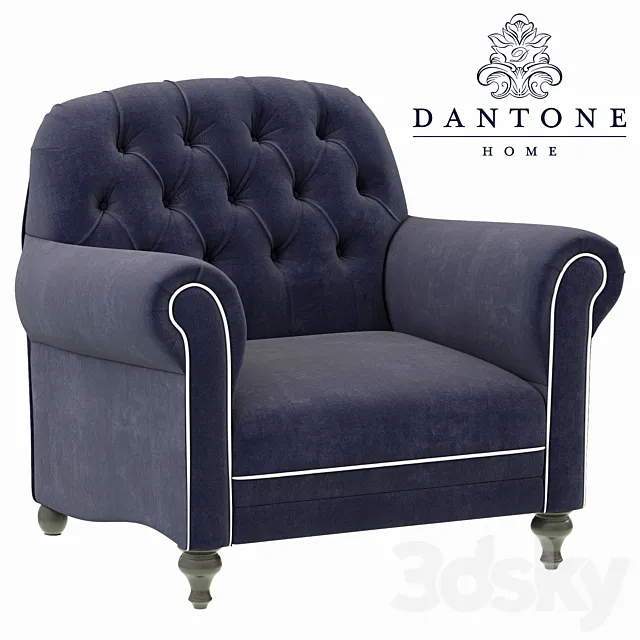 Dantone Home Oxford Armchair 3ds Max