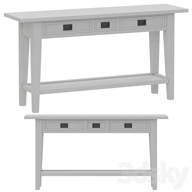 Dantone Home Oxford Console 3ds Max